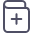 een boek met een plus erop icoon voor extra lessen pagina